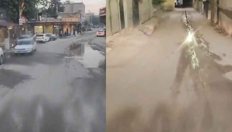 Suruç'ta Cadde ve Sokaklarda Temizlik Çalışması