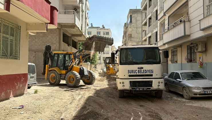 Suruç'ta Reglaj Çalışmaları Devam Ediyor