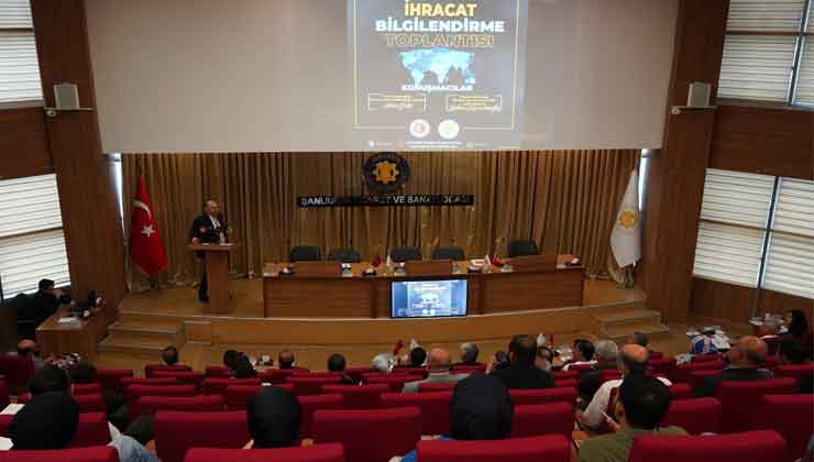 ŞUTSO'da İhracat Bilgilendirme Toplantısı