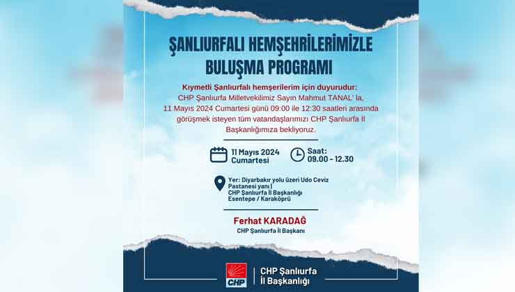 Tanal, Görüşmek İsteyenleri Bekliyoruz