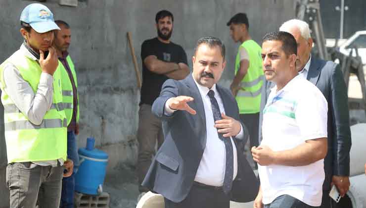 Eş Başkan İnan, Çalışmaları Yerinde İnceledi