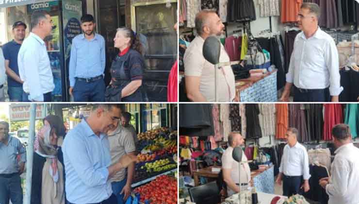 Kapıkayalı ve Yıldız'dan Esnaf Ziyareti