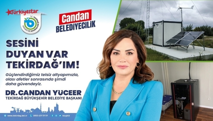 Tekirdağ Büyükşehir Belediyesi, olası afetlere hazırlık çalışmaları kapsamında mevcut telsiz altyapı sistemlerinin kapasitelerini güçlendiriyor.