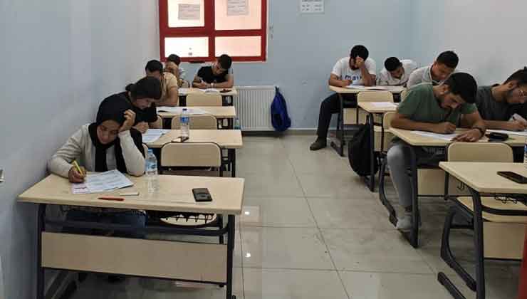 Eyyübiye'de Gençler Sınava Sıkı Hazırlanıyor