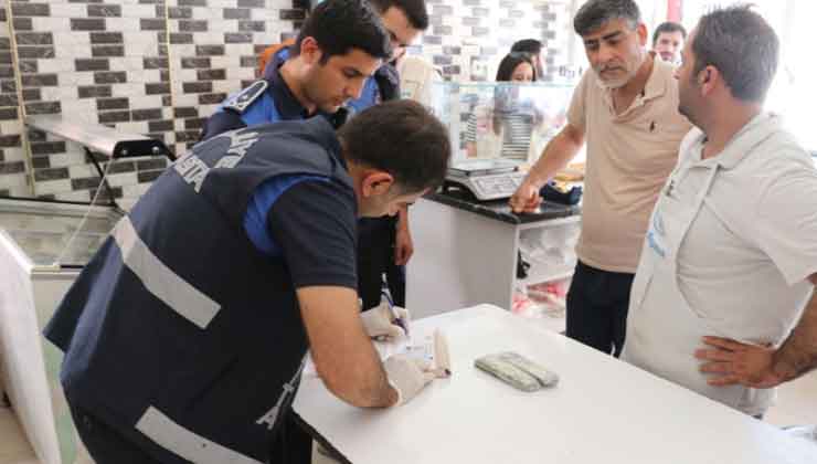 Haliliye'de Tatlı İmalathanesine Ceza