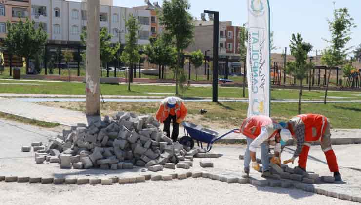 Haliliye Belediyesi'nden 4 Mahallede Çalışma