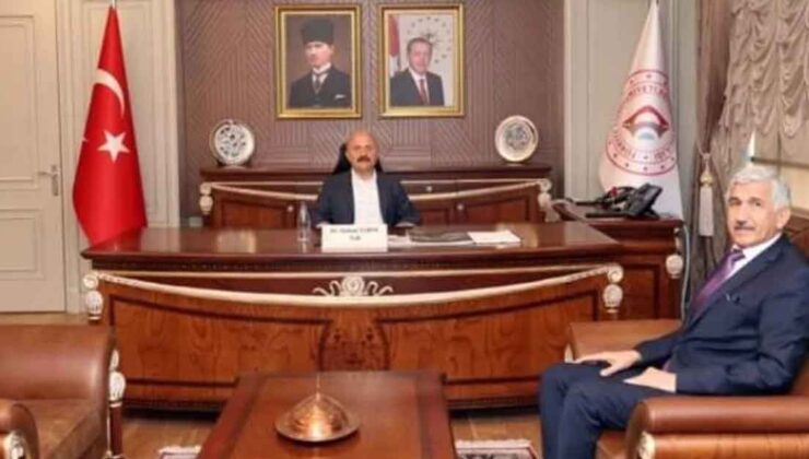 Başkan Hallaç Vali Varol'u Ziyaret Etti