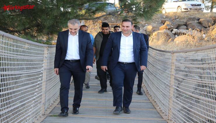 Kilis Belediye Başkanı Hakan Bilecen, Resul Osman Mesire Alanı’nda yapılan çalışmaları değerlendirmek için incelemelerde bulundu.