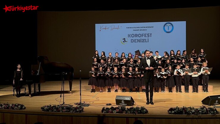 Denizli Büyükşehir Belediyesi Konservatuarı Çocuk Korosu, Korofest Denizli Korolar Festivali’nde “Homojenlik, Koro Tınısı” ödülü aldı.