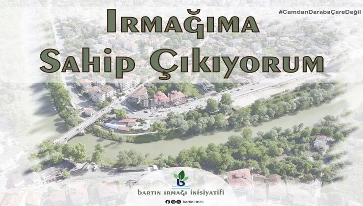 Bartın Irmağı ve Yan Kolları Islah Projesinin durdurulması için Bartın Irmağı İnisiyatifi bileşenlerinin katılımıyla imza kampanyası başlatıldı.