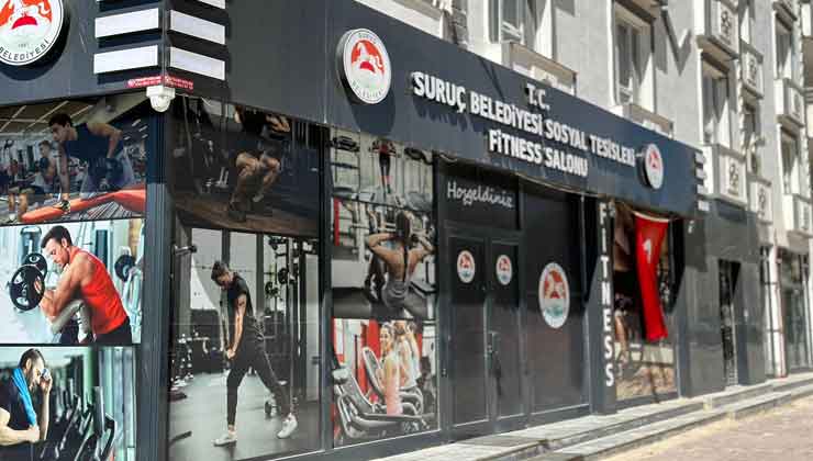 Suruç Belediyesi Fitness Salonu Hizmette