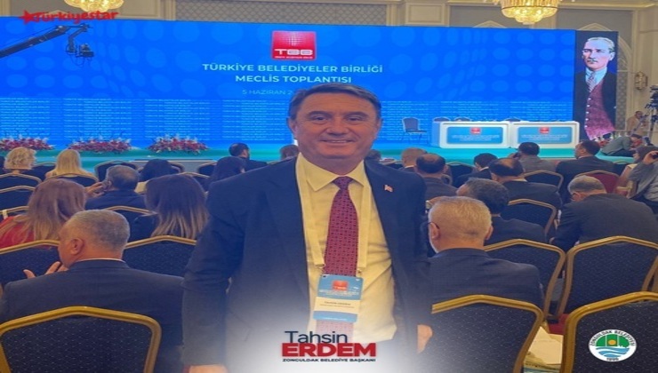 Zonguldak Belediye Başkanı Tahsin Erdem, Türkiye Belediyeler Birliği Meclisi'nin gerçekleştirdiği seçimlerde TBB Encümeni üyeliğine seçildi.