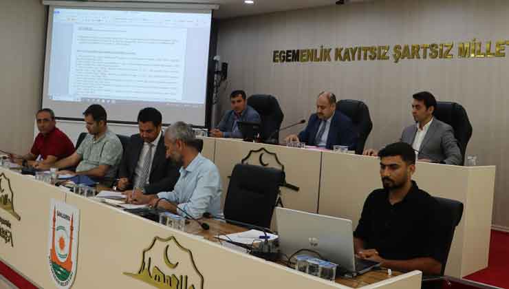 Şanlıurfa Büyükşehir'de Meclis Toplantısı