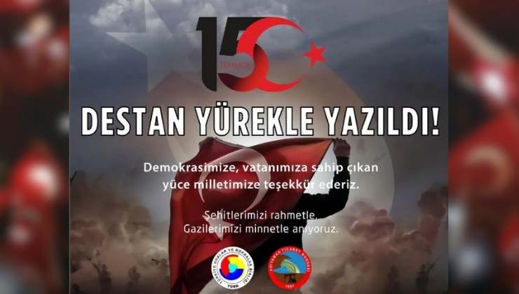 Başkan Fırat'tan 15 Temmuz Mesajı