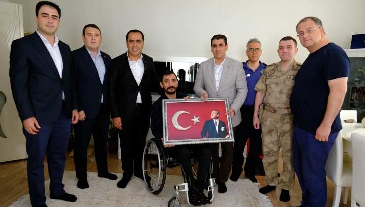 Begit, 15 Temmuz Gazisini Ziyaret Etti