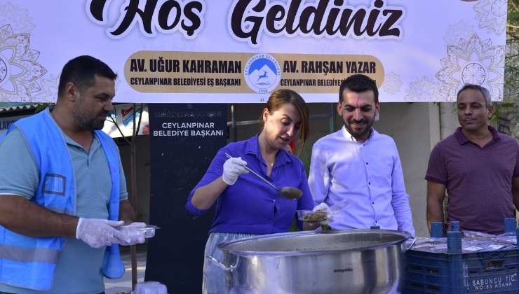 Eş Başkan Yazar'dan Aşure İkramı