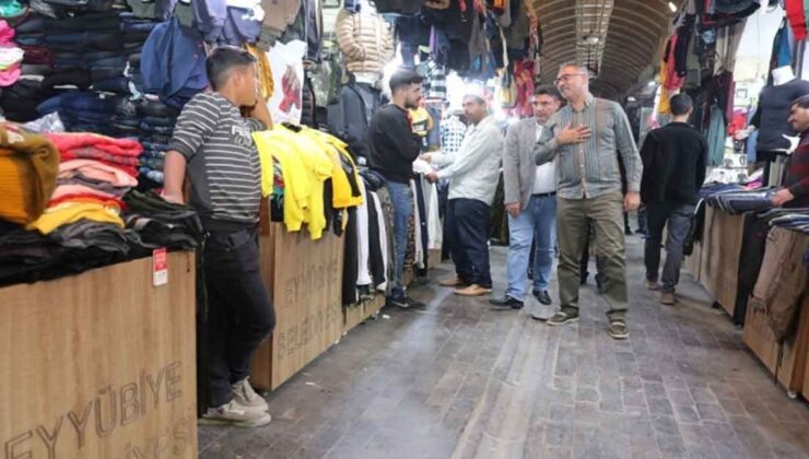 Eyyübiye Belediyesi'nden Tarihi Çarşıda Yasak