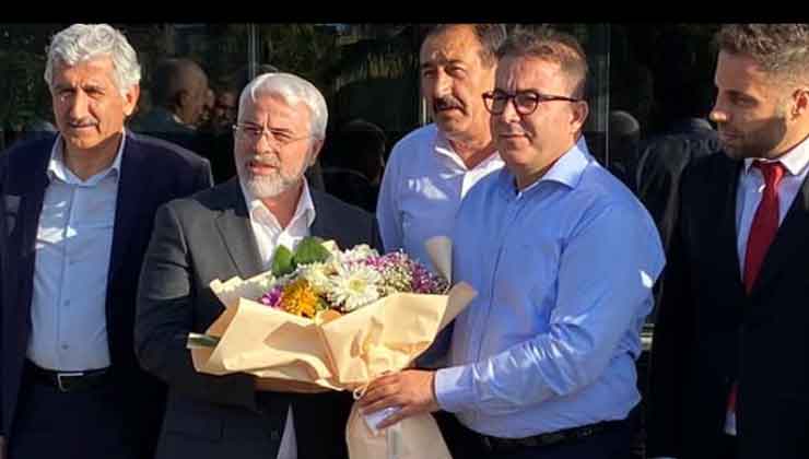 Başkan Fırat, İl Başkanını Ziyaret Etti