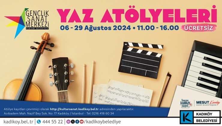 Kadıköy'de Sanat Atölyesi Başlıyor