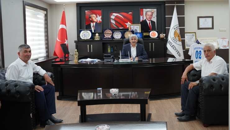 Başkan Turan, Başkan Hallaç'ı Ziyaret Etti