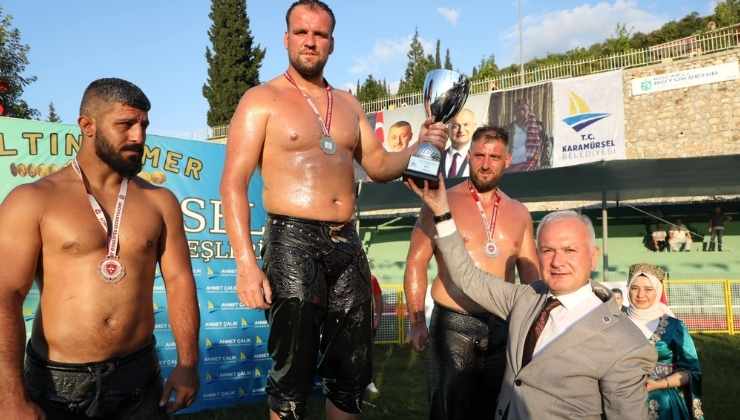 Gümüşalan, Altınkemer’de Başpehlivan Oldu