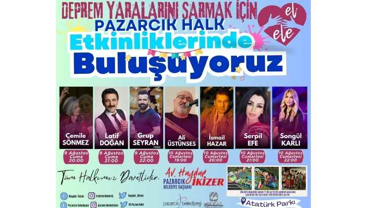 Paazrcık'ta Halk Etkinliğine Son 2 Gün