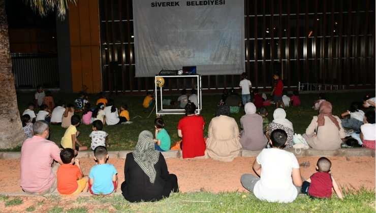 Siverek Belediyesi'nden Açık Hava Sineması