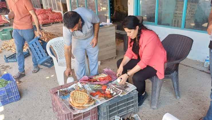 Eş Başkan Kaya Esnafı Ziyaret Etti