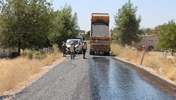 Kırsalda Yol Çalışmaları Hız Kesmiyor