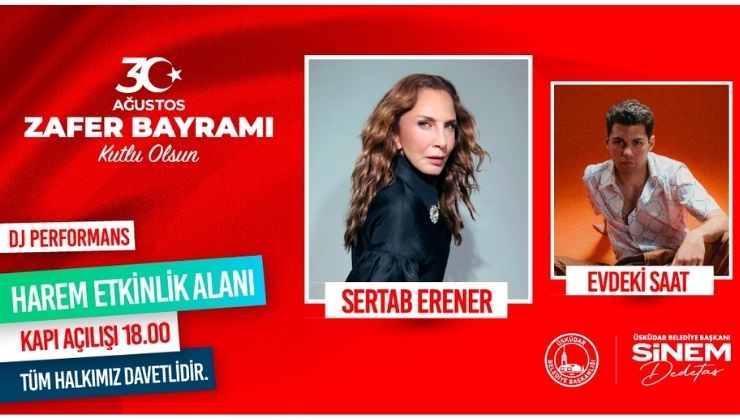 Üsküdar'da Zafer Bayramı Coşkusu