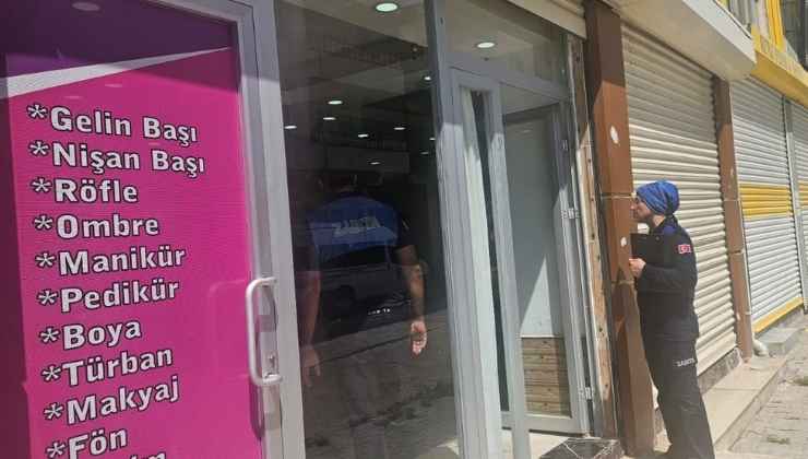 Viranşehir'de Kuaförler Denetlendi