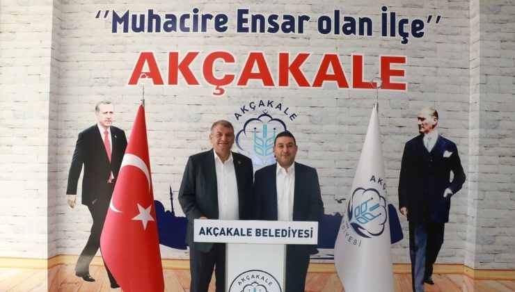 Başkan Ayhan, Özyavuz'u Makamında Ağırladı