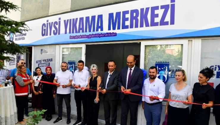 Ankara Büyükşehir'den Yıkama Merkezi