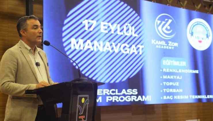 Manavgat'ta Kuaförlere Masterclass Eğitimi