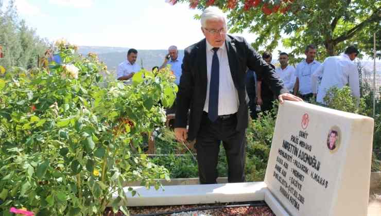 İkizer, Şehit Ademoğlu'nun Anma Törenine Katıldı