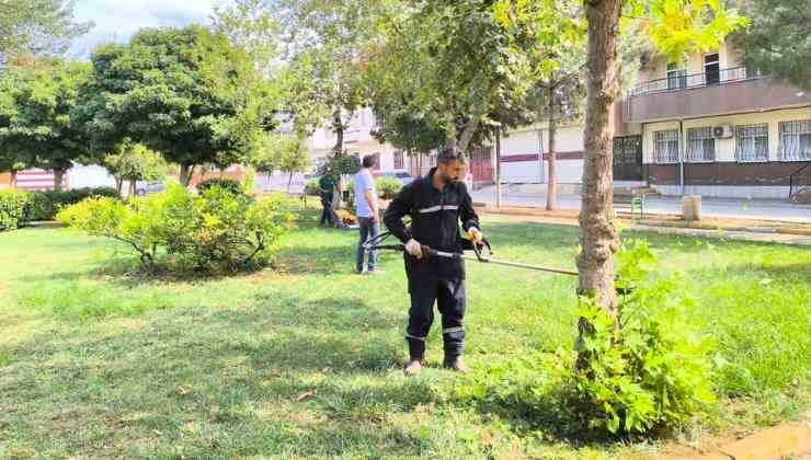 Viranşehir'de Parklarda Çalışma