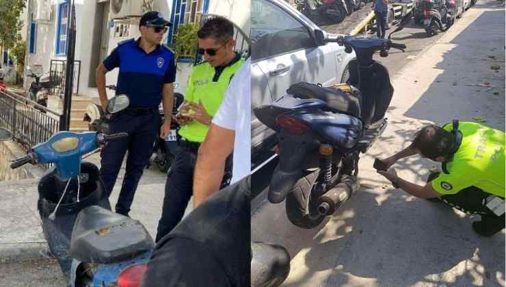Bodrum'da Zabıta ve Polisten Ortak Çalışma