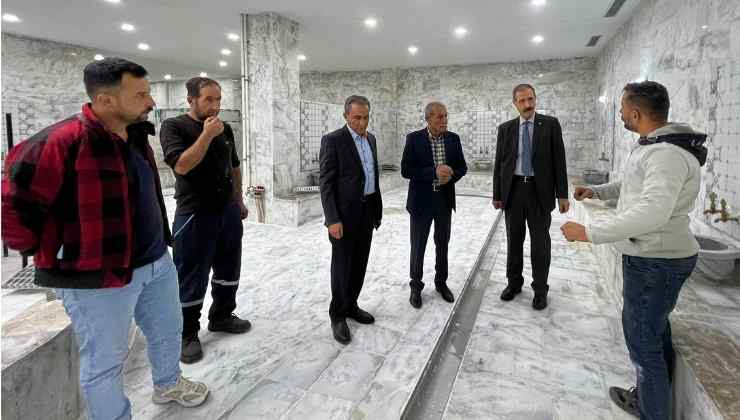 Bozova'da Tarihi Hamam Yenileniyor