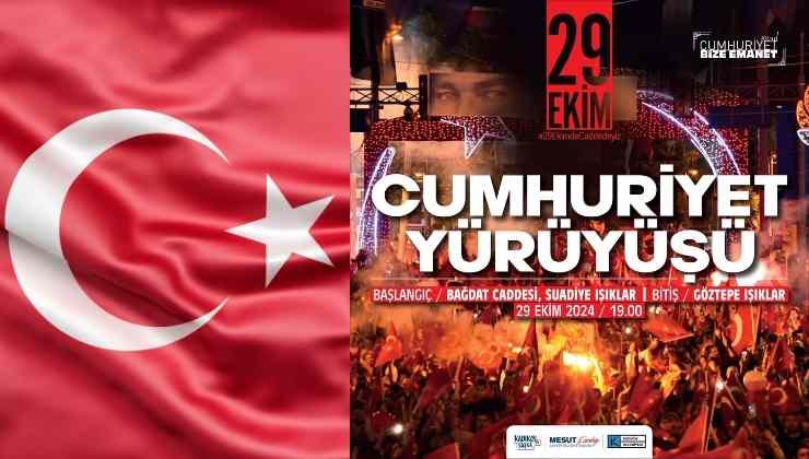Kadıköy'de Cumhuriyet Yürüyüşüne Davet