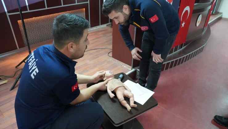 Kahta'da Personele İlk Yardım Eğitimi