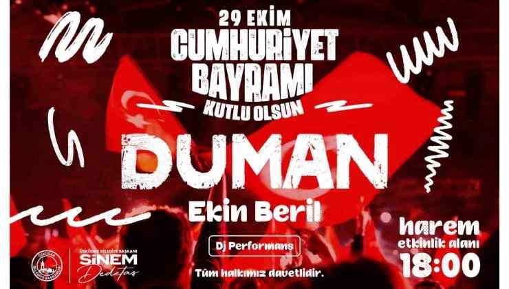 Üsküdar'da Cumhuriyet Bayramı Kutlanacak