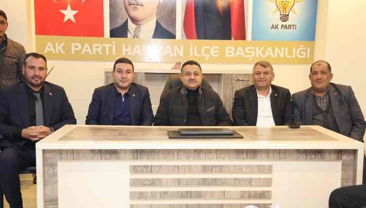 Başkan Ayhan'dan Mahmut Güneş'e Ziyaret