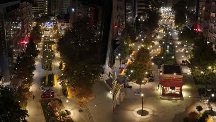 Ankara'da Caddeler Kentsel Tasarım İle Yenilendi