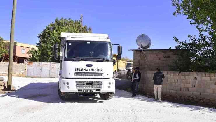 Ceylanpınar'da Kışa Hazırlık Çalışmaları