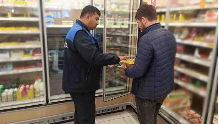 Ceylanpınar'da Zincir Market Denetimi
