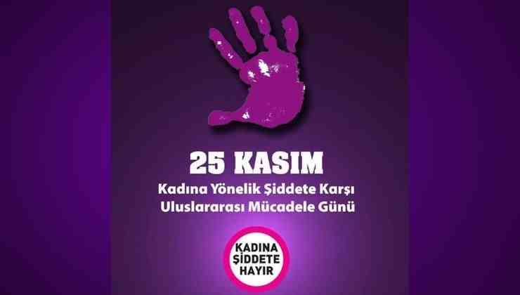 Ceylanpınar'dan Kadına Yönelik Şiddete Mesaj