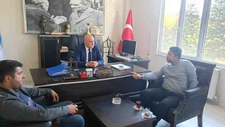 Başkan Vicdan'dan Başkan Bozan'a Teşekkür