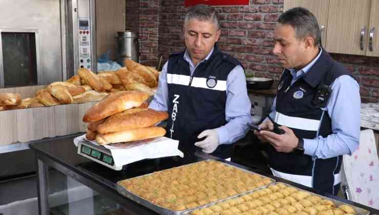 Haliliye'de Kantin ve Fırınlarda Denetim