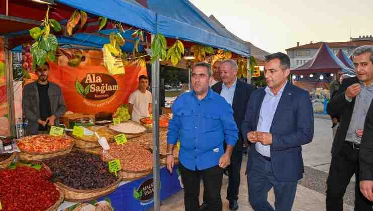 Başkan Kara Yöresel Ürün Fuarında