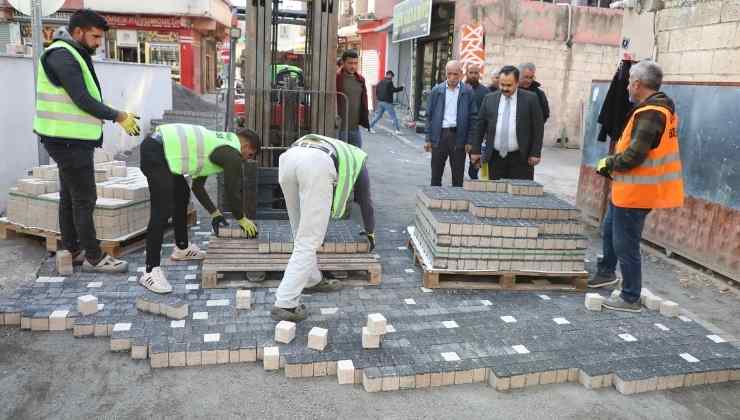Viranşehir Yollarına Begonit Taşlar